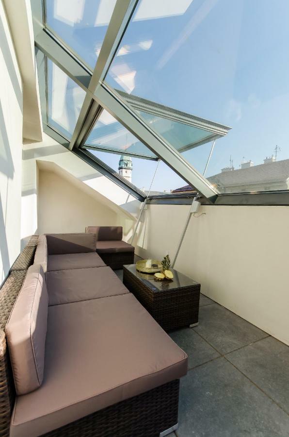Kazimierz Penthouse with private terrace Appartement Krakau Buitenkant foto